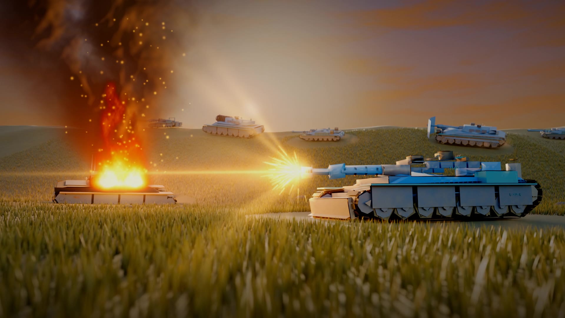 Last Tank Standing trailer